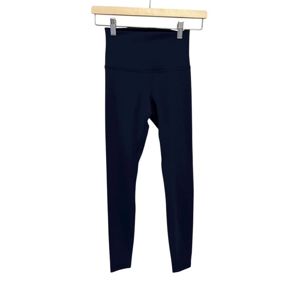Lululemon Wunder Train High Rise Tight 28" Size 4  True Navy NWT Authentic